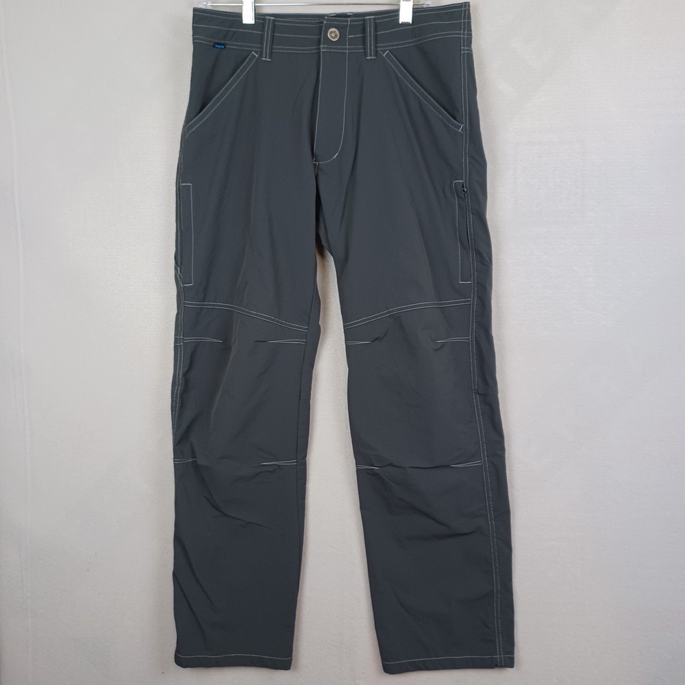 Kuhl Renegade Pants Mens 32x32 Black Tufflex Stretch Outdoor Hiking